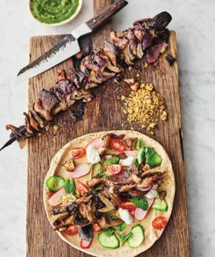 Jamie Oliver Mushroom Shawarma