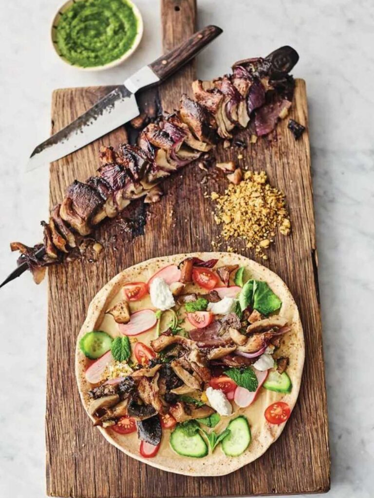 Jamie Oliver Mushroom Shawarma