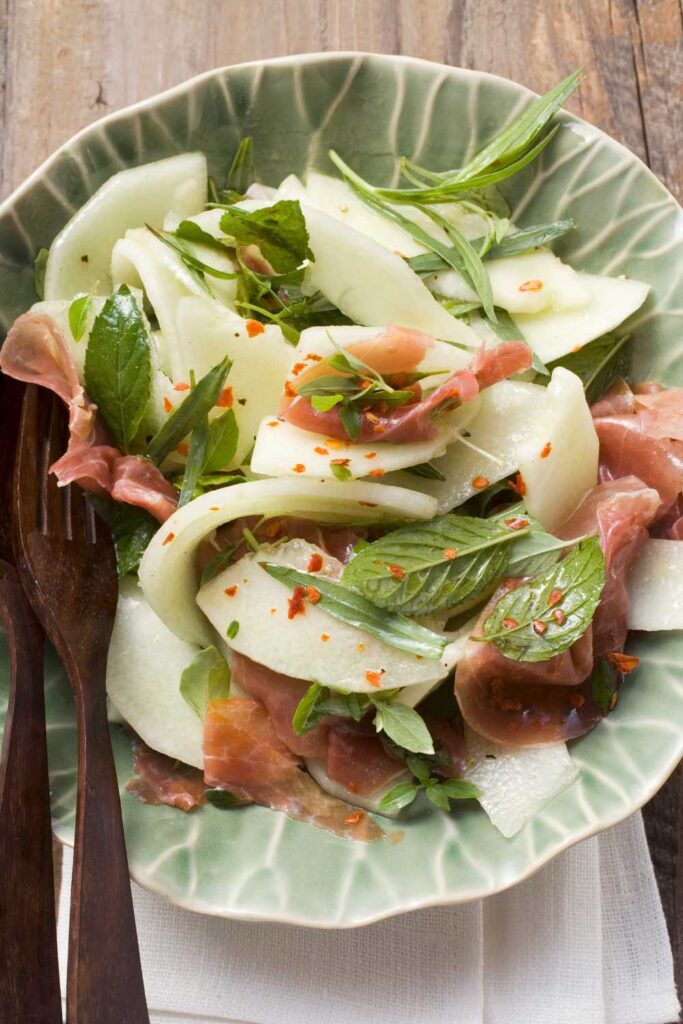 Jamie Oliver Parma Ham And Melon Starter 