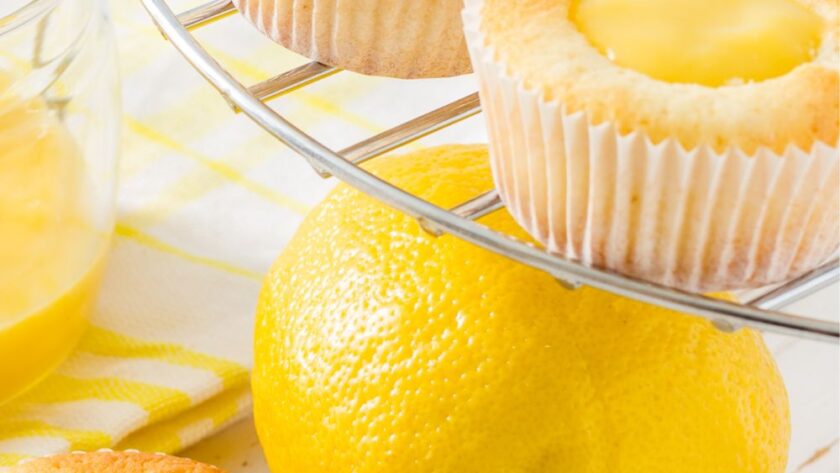 Jamie Oliver Lemon Curd Muffins