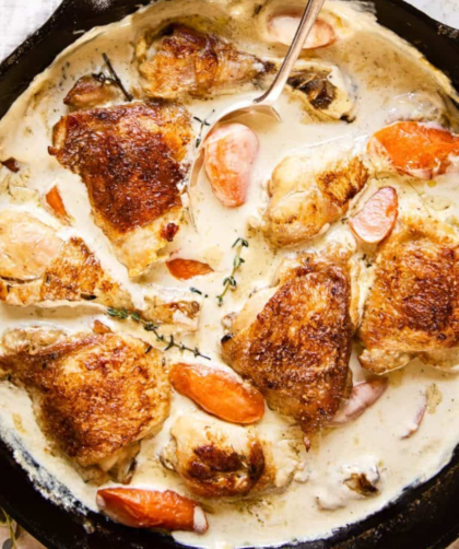 Jamie Oliver Chicken Fricassee