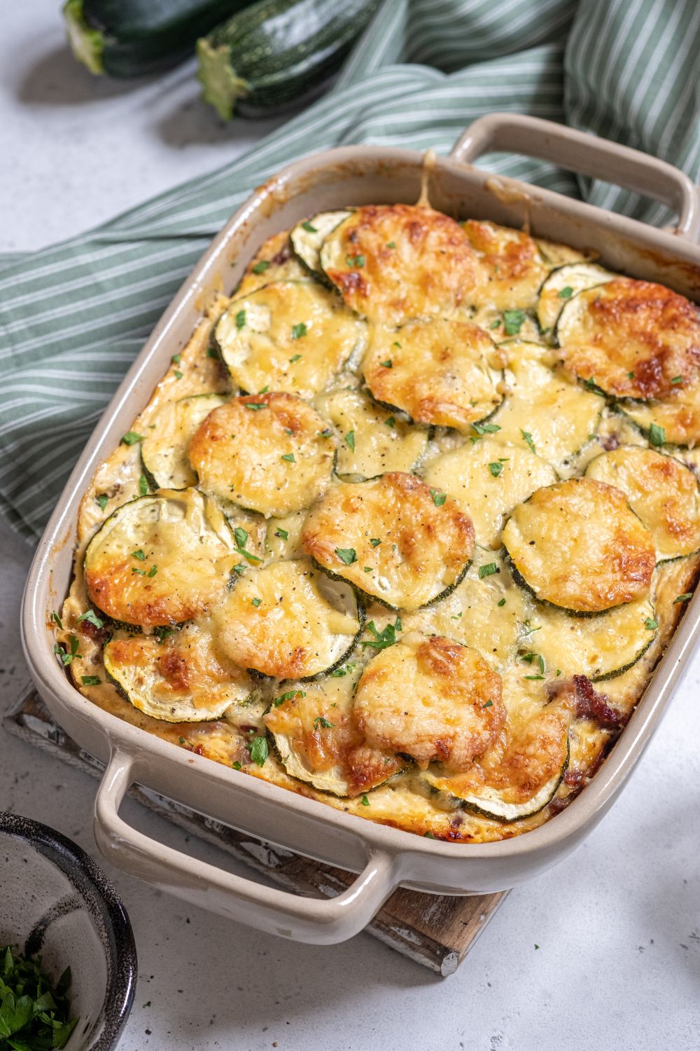 Jamie Oliver Courgette Gratin - Jamie Oliver Dishes