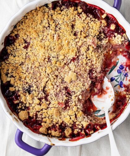 Jamie Oliver Gooseberry Crumble