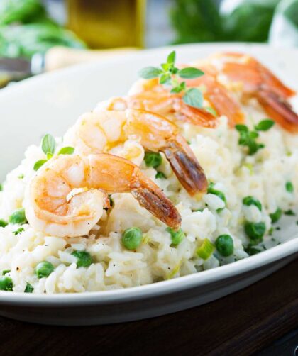 Jamie Oliver Pea And Prawn Risotto