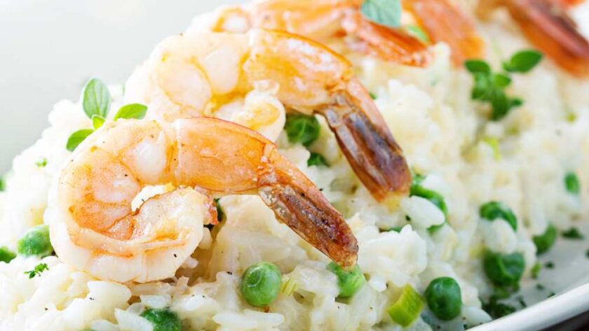 Jamie Oliver Pea And Prawn Risotto