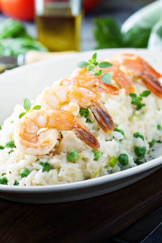 Jamie Oliver Pea And Prawn Risotto