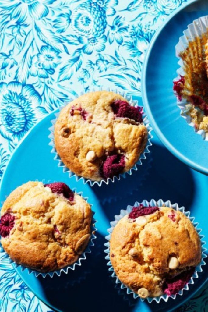 Jamie Oliver Raspberry And White Chocolate Muffins