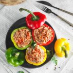 Jamie Oliver Rice Stuffed Peppers