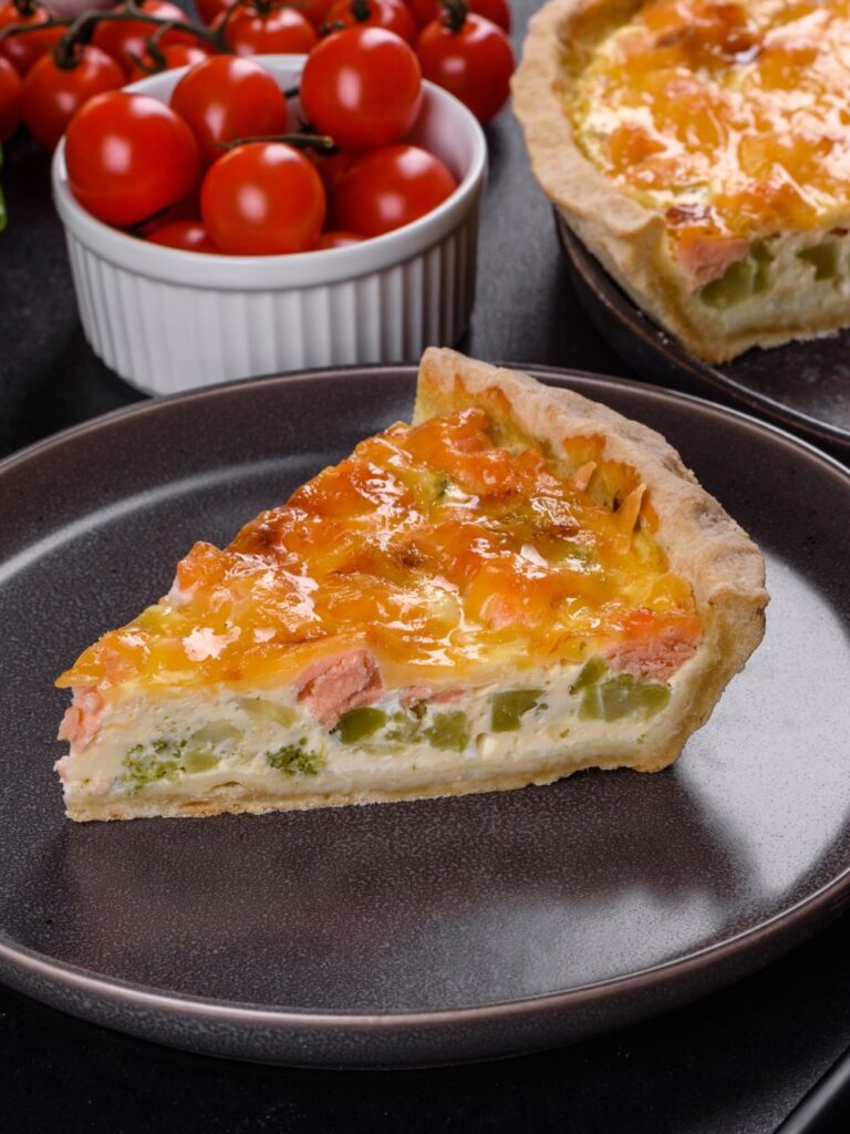 Jamie Oliver Smoked Salmon Quiche