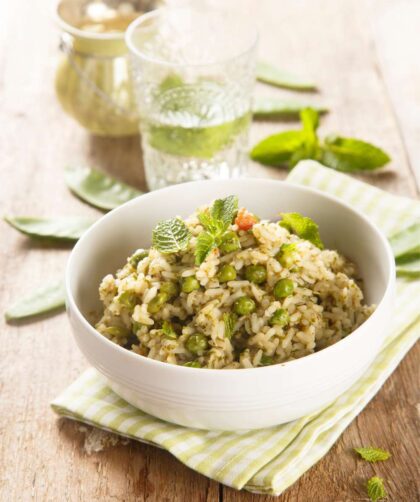 Jamie Oliver Pea And Mint Risotto