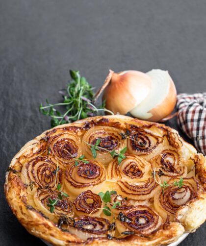 Jamie Oliver Caramelized Onion Tart