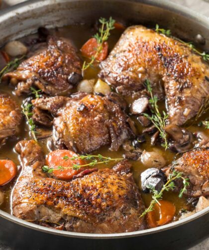 Jamie Oliver Slow Cooker Coq Au Vin