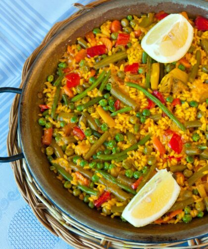 Jamie Oliver Vegetarian Paella