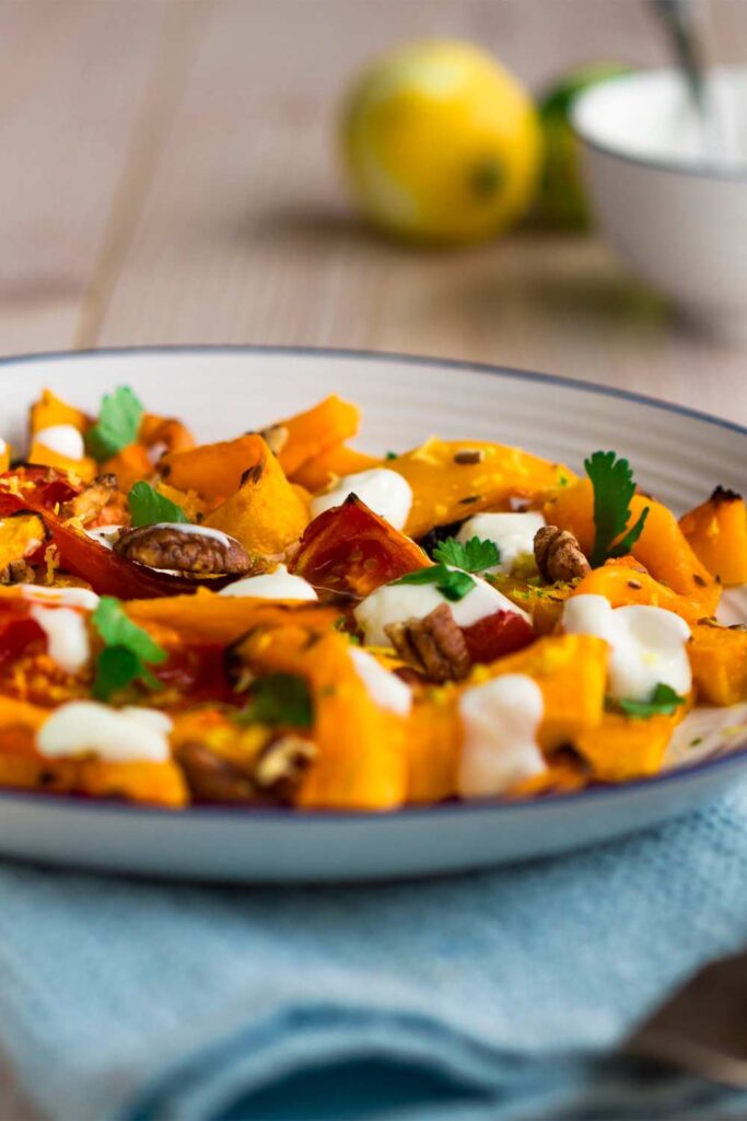 Jamie Oliver Butternut Squash Salad 