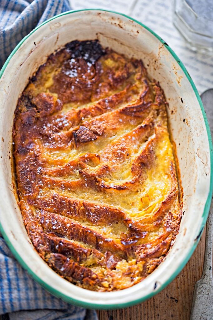 Jamie Oliver Croissant Bread And Butter Pudding