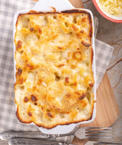 Jamie Oliver Macaroni Cheese Cauliflower