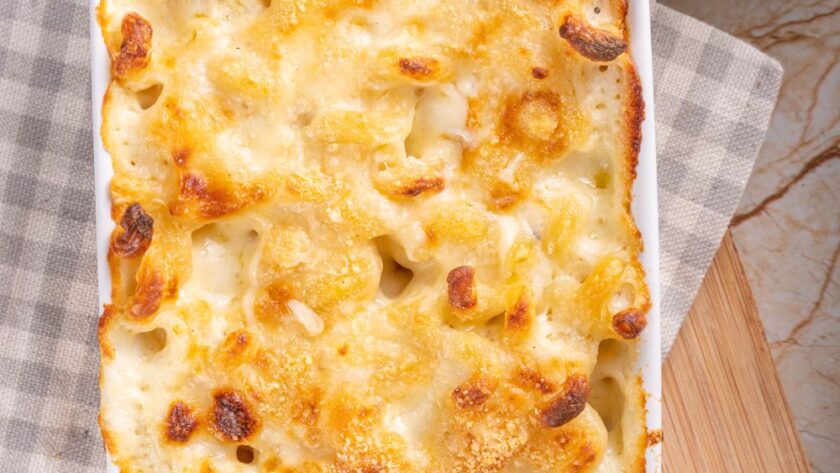 Jamie Oliver Macaroni Cheese Cauliflower