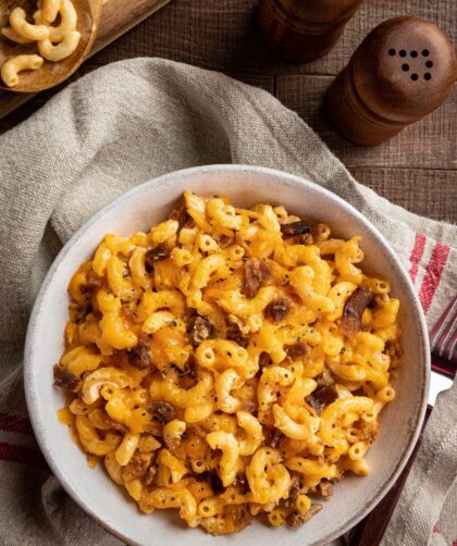 Jamie Oliver Macaroni Cheese With Bacon