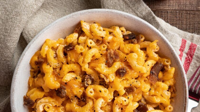 Jamie Oliver Macaroni Cheese With Bacon