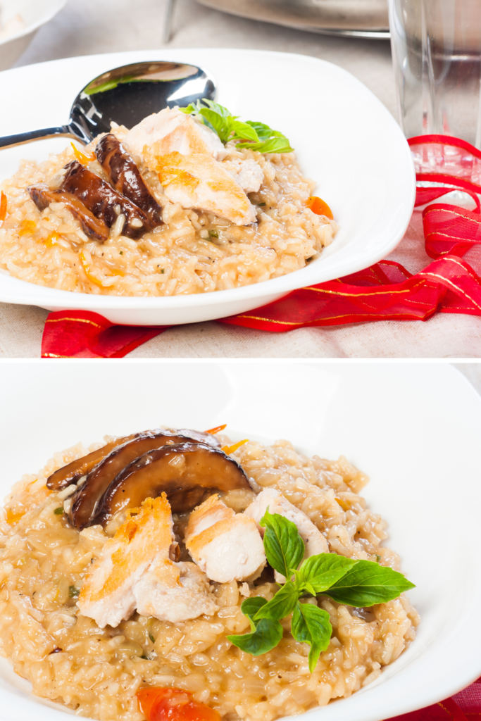 Jamie Oliver Mushroom And Chicken Risotto