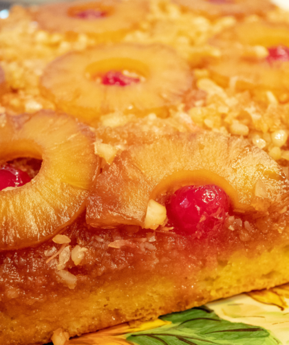 Jamie Oliver Pineapple Upside Down Cake