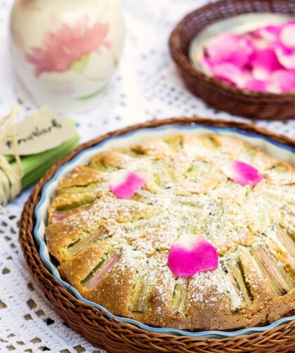 Jamie Oliver Rhubarb Upside-down Cake Recipe