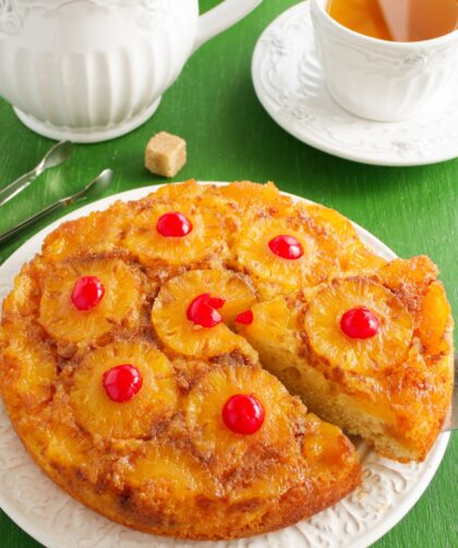 Jamie Oliver Pineapple Upside-down Cake