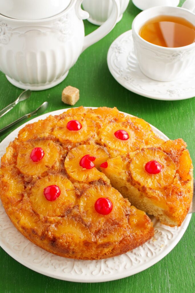 Jamie Oliver Pineapple Upside Down Cake