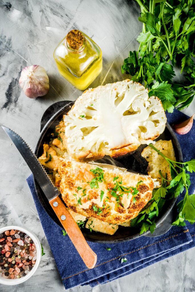 Whole Roasted Cauliflower