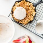 Jamie Oliver Apple and Rhubarb Crumble