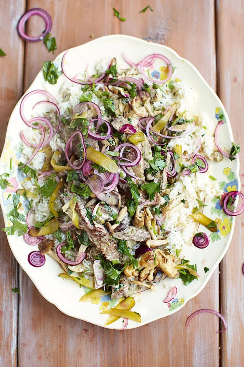 Jamie Oliver Beef Stroganoff 15 Minute Meals