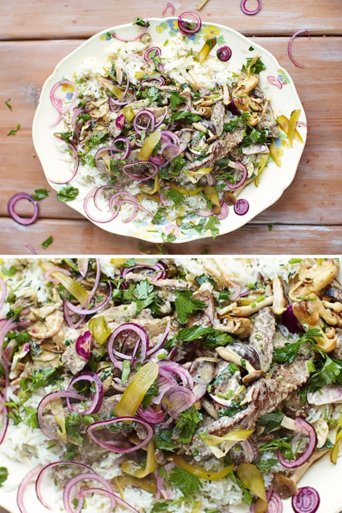 Jamie Oliver Beef Stroganoff 15 Minute Meals