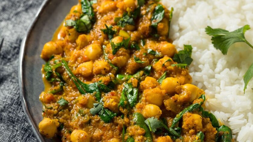 Jamie Oliver Chickpea And Spinach Curry Recipe