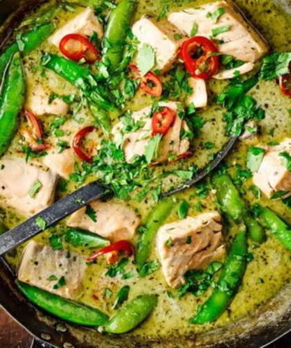 Jamie Oliver Fish Thai Green Curry