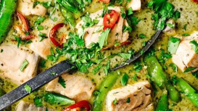 Jamie Oliver Fish Thai Green Curry