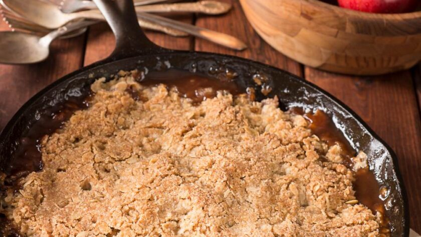 Jamie Oliver Gluten Free Apple Crumble