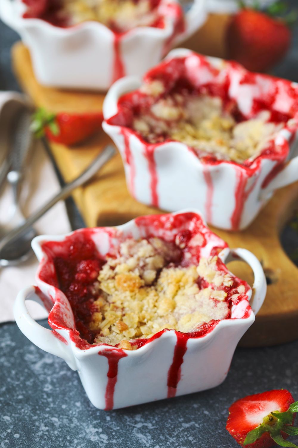 Jamie Oliver Gluten-Free Strawberry And Raspberry Crumble