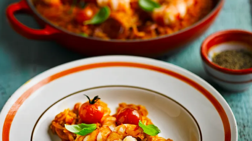 Jamie Oliver Prawn And Chorizo Orzo