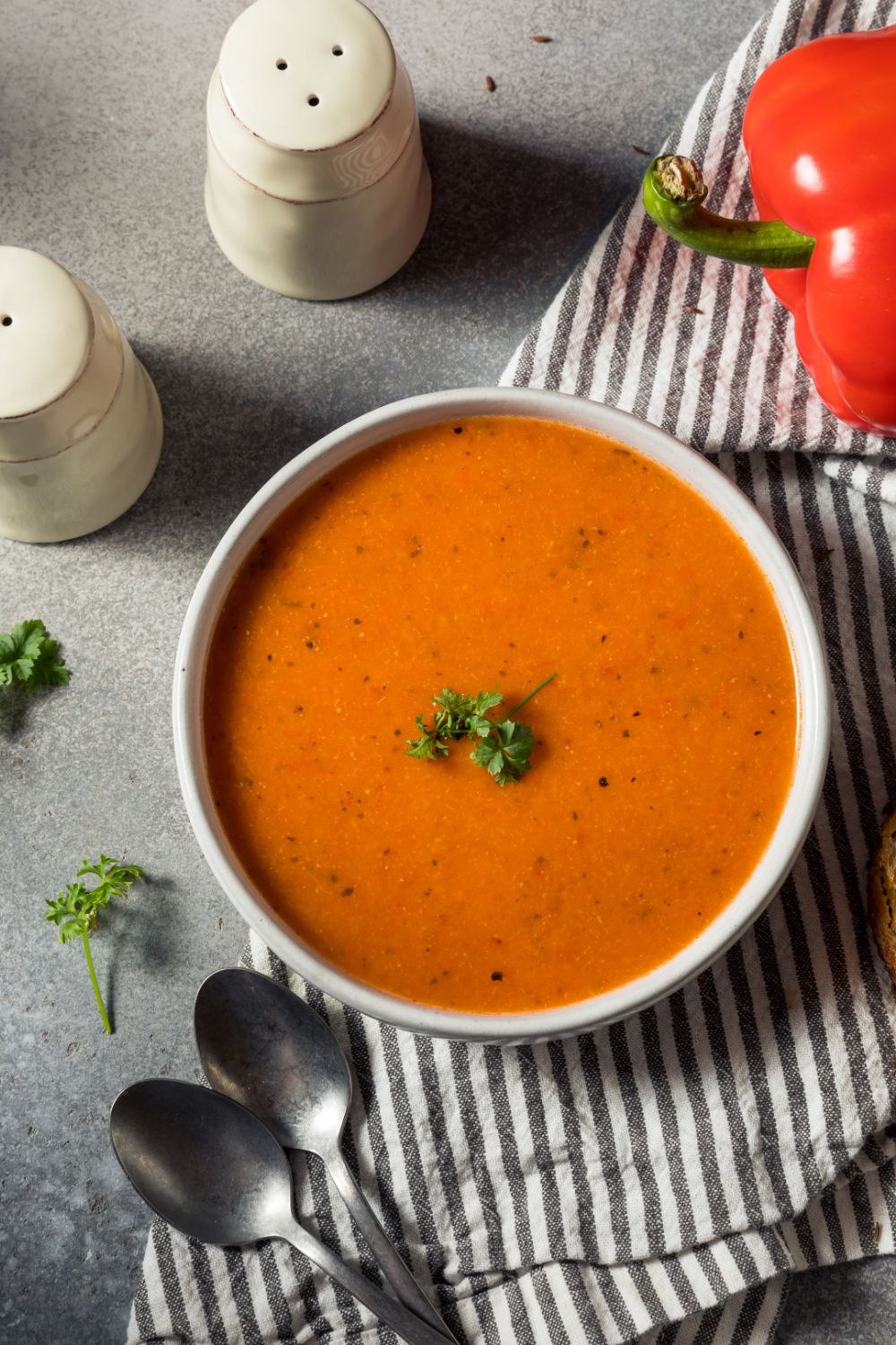 Jamie Oliver Roasted Red Pepper Soup 