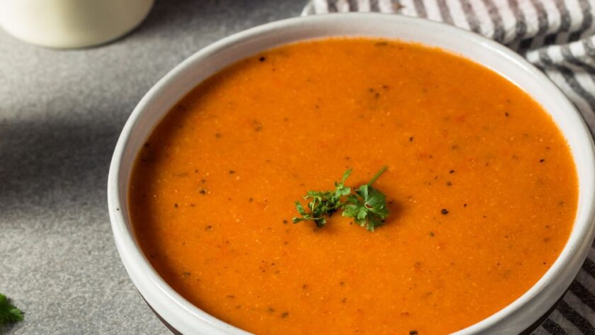 Jamie Oliver Roasted Red Pepper Soup