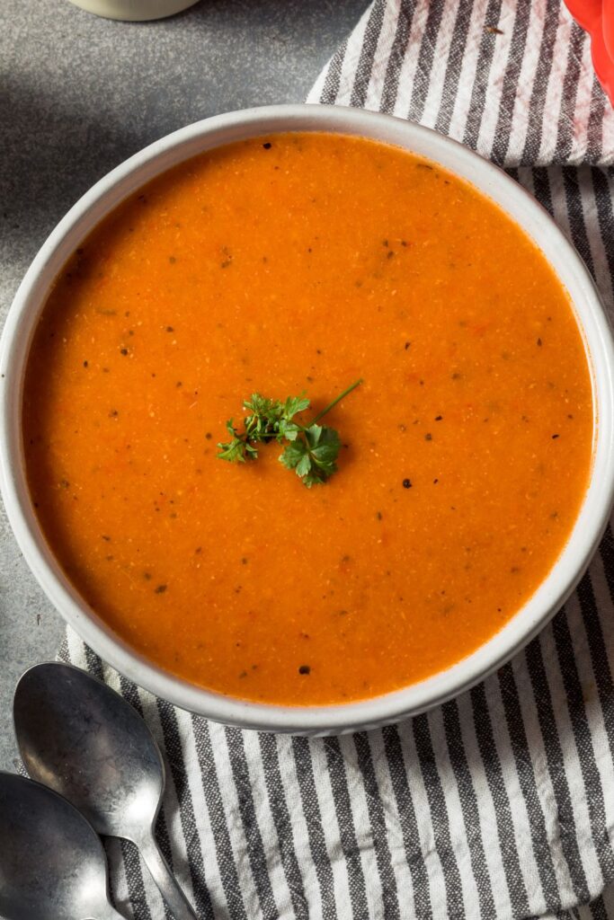 Jamie Oliver Roasted Red Pepper Soup