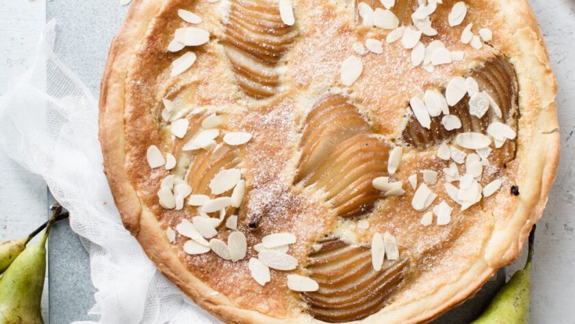 Jamie Oliver Pear Almond Tart