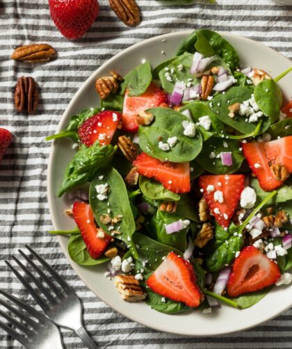 Jamie Oliver Spinach Salad
