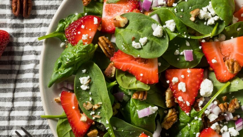 Jamie Oliver Spinach Salad