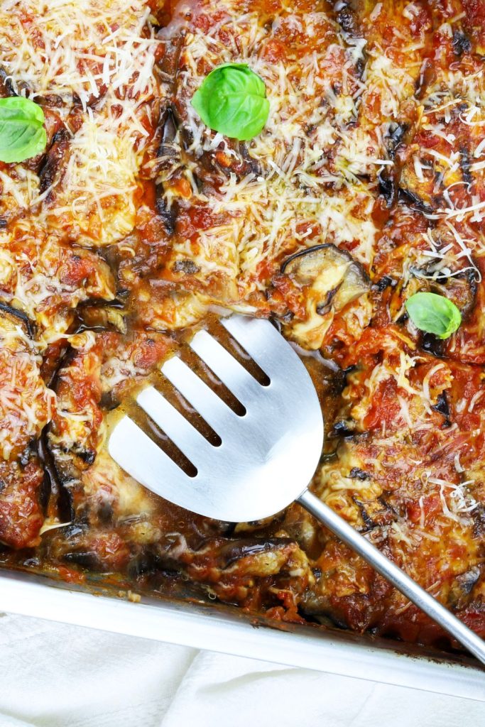 Jamie Oliver Aubergine Bake