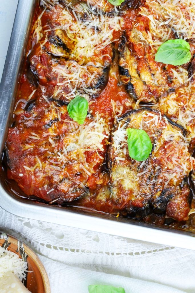 Jamie Oliver Aubergine Bake