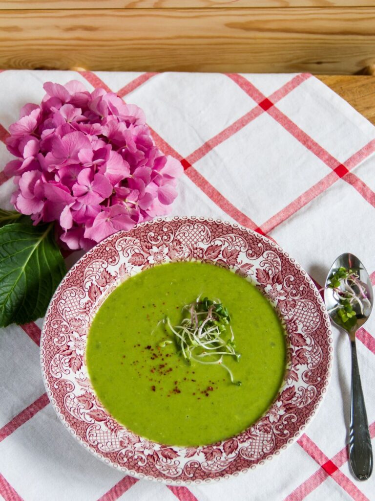 Jamie Oliver Green Pea Soup