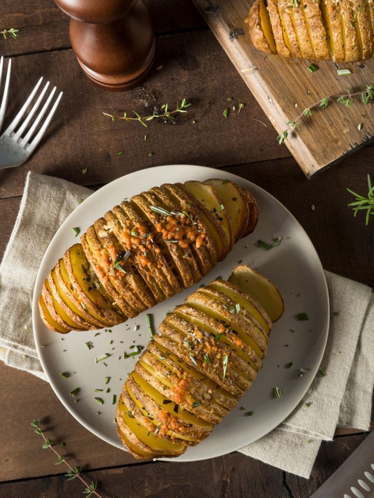 Jamie Oliver Hasselback Potatoes