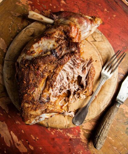 Jamie Oliver's 5 Hour Balsamic Lamb Shoulder