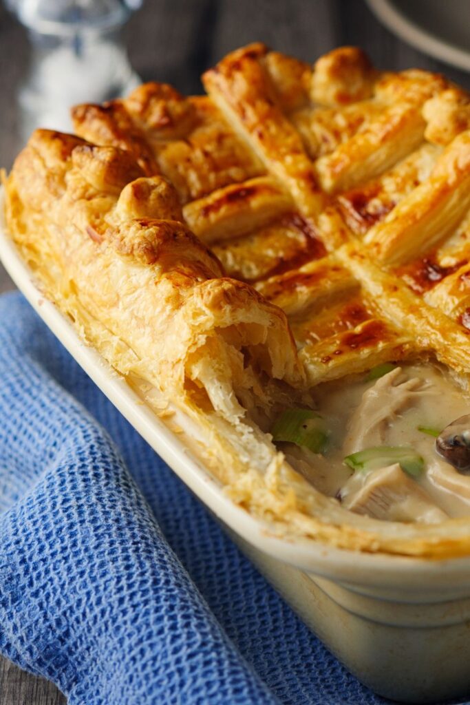 Jamie Oliver's Turkey and Leek Pie